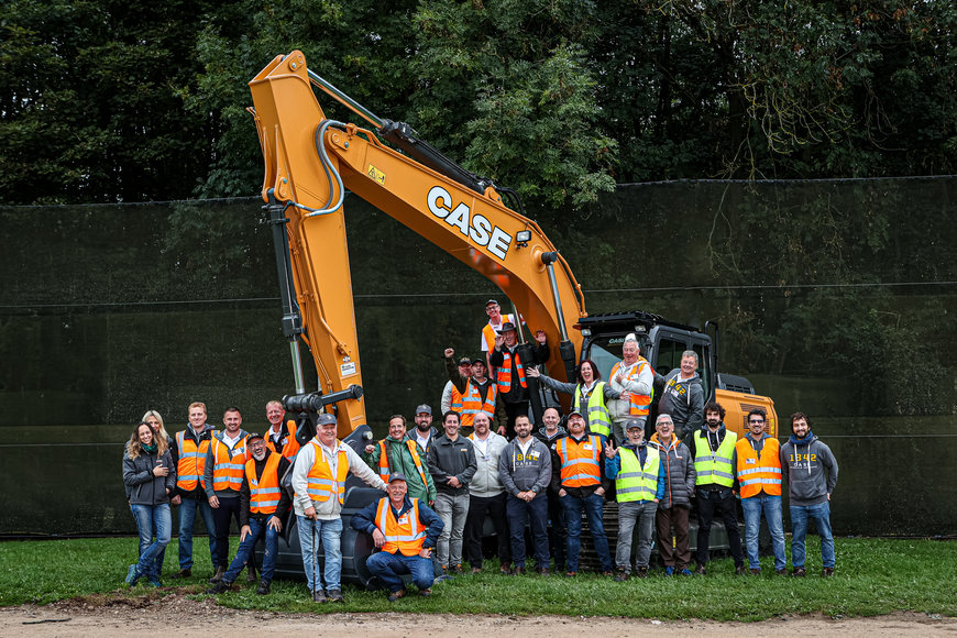 LE MATÉRIEL DE CONSTRUCTION CASE OFFRE UNE EXPÉRIENCE DURABLE LORS DES EXPOSITIONS ITINÉRANTES 